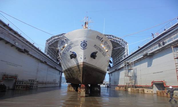 Maiden Twin Docking of DSS Ships MV Bharat Seema and MV Strait Island ...